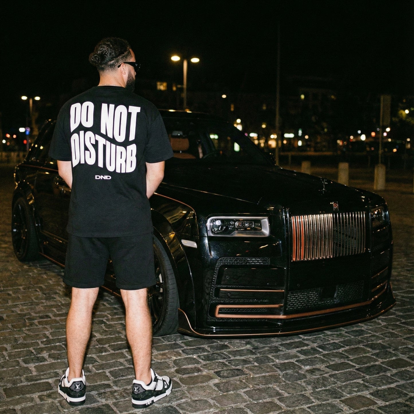 OG OVERSIZED BLACK DND TEE