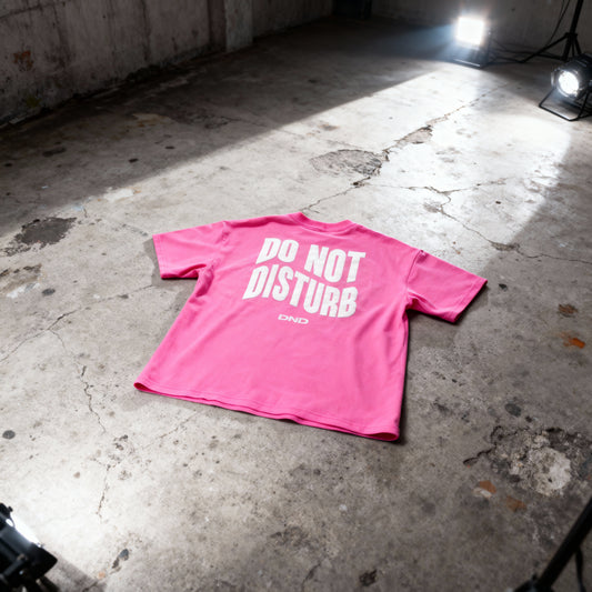 OG OVERSIZED PINK DND TEE