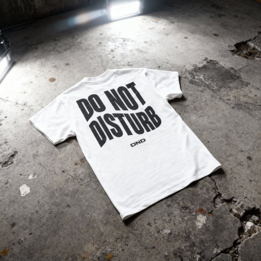 OG OVERSIZED WHITE DND TEE